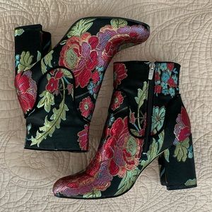 Marc Fisher Embroidered Boots